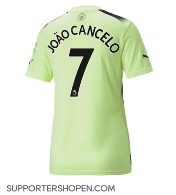 Manchester City Joao Cancelo #7 Tredje Matchtröja Dam 2022-23 Kortärmad